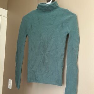 Free people stretchy long sleeve eyelet cutouts pattern